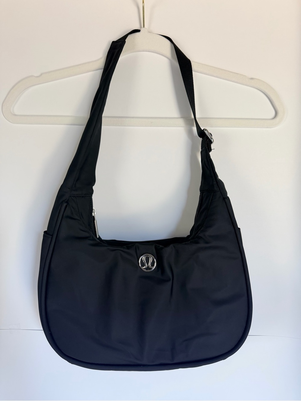LULULEMON ATHLETICA Black Shoulder Hobo Bag NWOT
